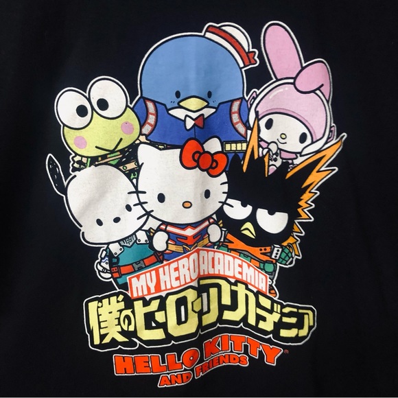 My Hero Academia x Hello Kitty and Friends T-Shirt XL - Picture 2 of 5